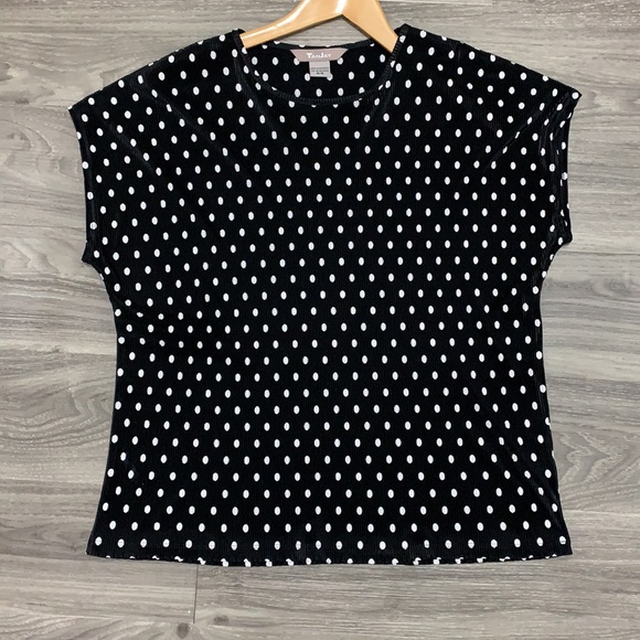 Polka dot shirt blouse vintage - Picture 2 of 7